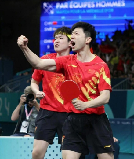 瑞典乒乓球队爆冷英国乒乓球队，许昕关键制胜的简单介绍